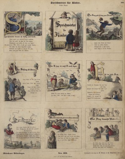 Proverbes pour enfants - German School