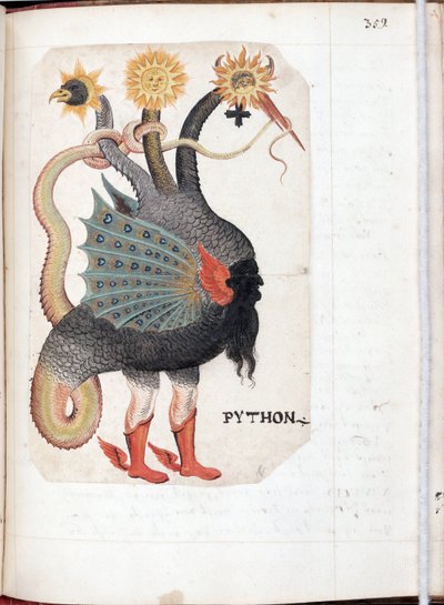 Python (Recueil alchimique et rosicrucien) - German School