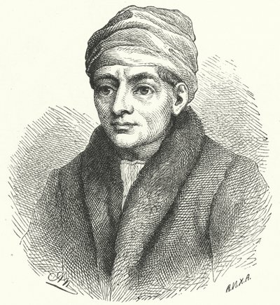 Regiomontanus, mathématicien et astronome de la Renaissance allemande (gravure) - German School