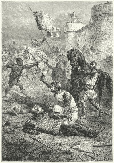 Robert de Normandie reconnaît son père, Guillaume le Conquérant, après l