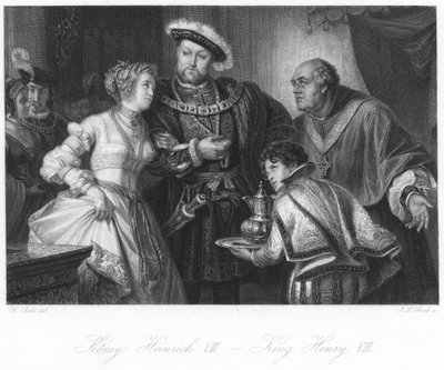 Scène de Henry VIII - German School