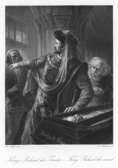 Scène de Richard II - German School