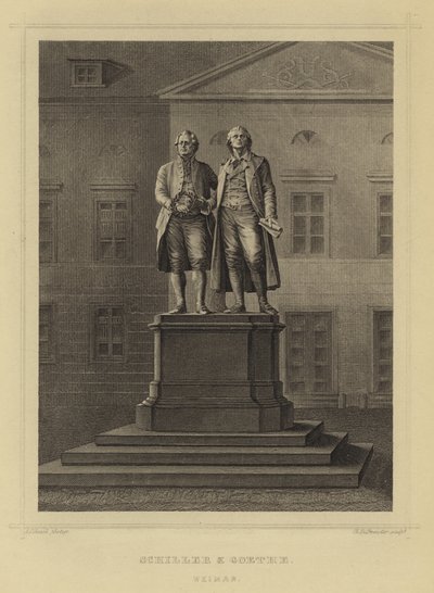 Schiller et Goethe, Weimar - German School