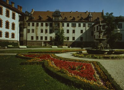 Schloss Elisabethenburg à Meiningen, construit en 1682 - German School