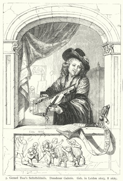 Autoportrait du peintre de l