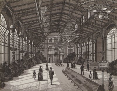 Sprudelcolonnade, Intérieur - German School