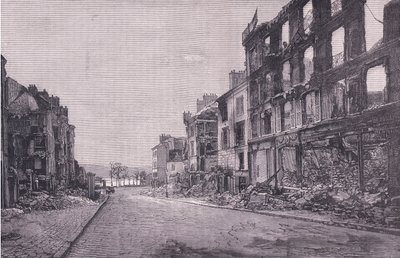 Rue à Saint-Cloud, Histoire de la guerre entre la France et l