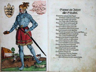 Suevus, premier des Souabes, de 
