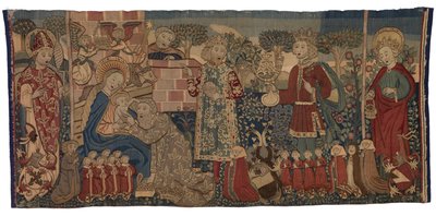 Antependium de tapisserie représentant l