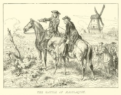La bataille de Malplaquet - German School