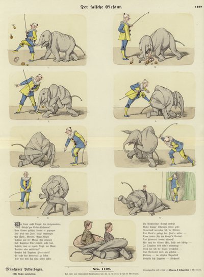 Le faux éléphant - German School