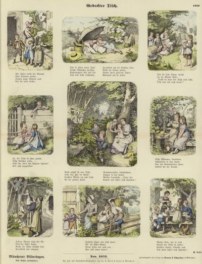 La table dressée - German School