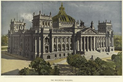 Le bâtiment du Reichstag à Berlin - German School