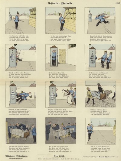 Le soldat et les abeilles - German School