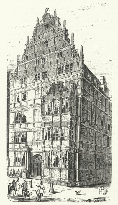 La maison du polymathe allemand Gottfried Wilhelm Leibniz à Hanovre - German School