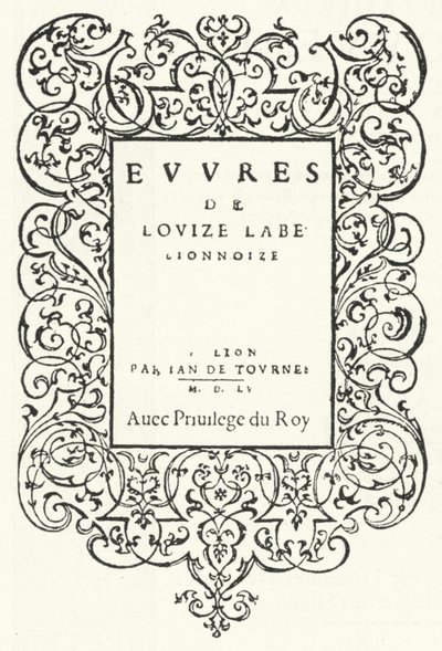 Page de titre de la première édition d