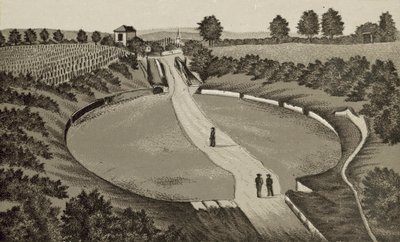 Trèves : Amphithéâtre (lithographie) - German School