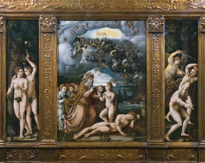 Triptyque de la Création, Adam et Ève, Création d
