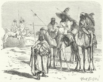 Touaregs (gravure) - German School