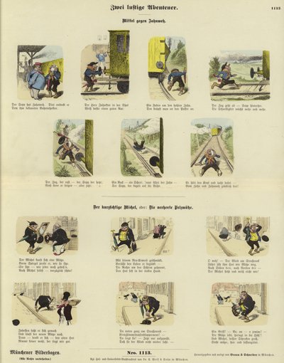 Deux aventures amusantes - German School