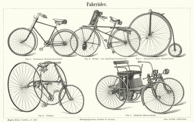 Types de bicyclettes - German School