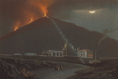 Éruption du Vésuve, 1880 - German School