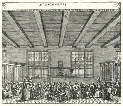 Femmes prisonnières au Spinhhuis d
