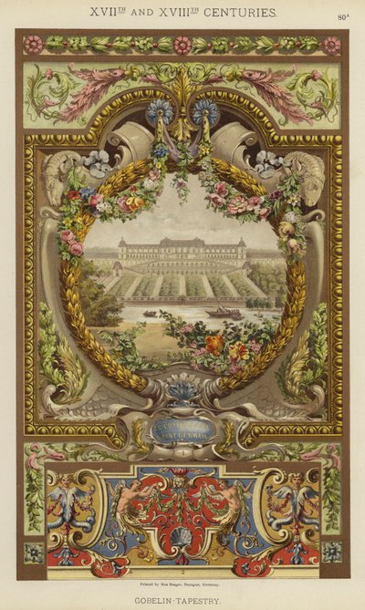 XVIIe et XVIIIe siècles, tapisserie de Gobelin - German School