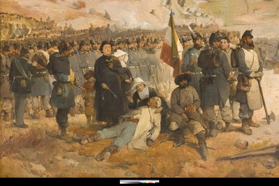 Bataille de la Tchernaïa - Gerolamo Induno