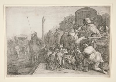 Paul et Barnabé à Lystre - Gerrit Claesz Bleker