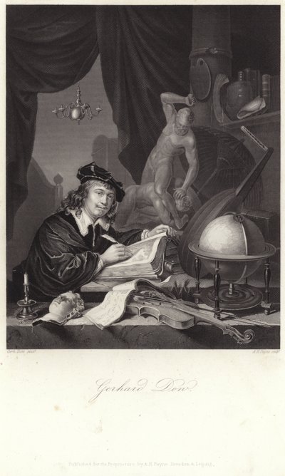Portrait de Gerrit Dou - Gerrit Dou