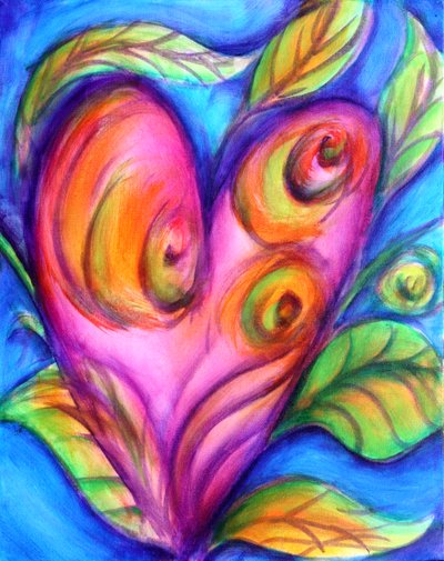 G Hearts 03, 2016 (acrylique sur toile) - Gerrit Greve