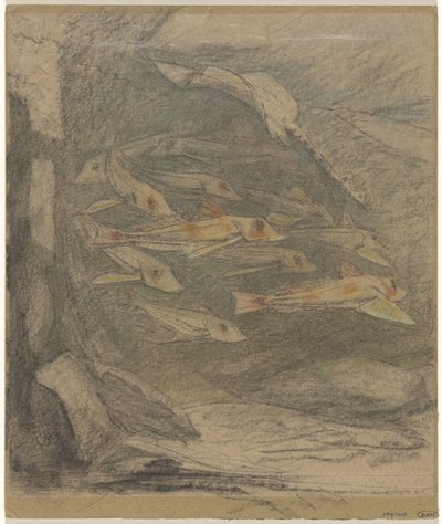 École de poneys et une raie - Gerrit Willem Dijsselhof