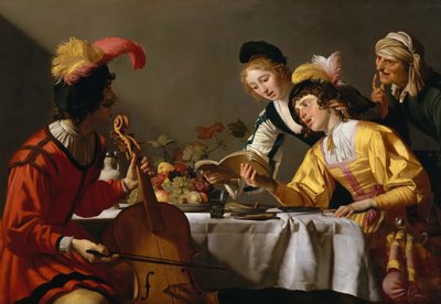 Concert, vers 1627 - Gerrit van Honthorst