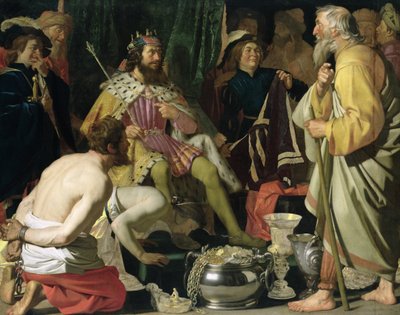 Crésus et Solon - Gerrit van Honthorst