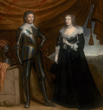 Frédéric-Henri et Amalia de Solms-Braunfels - Gerrit van Honthorst