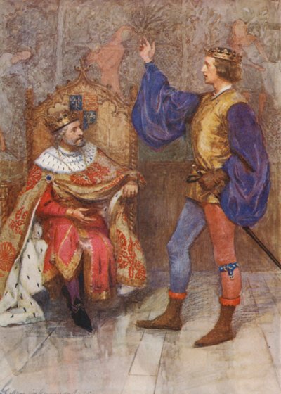 Shakespeare, Henry IV, Partie I - Gertrude E. Demain (after) Hammond