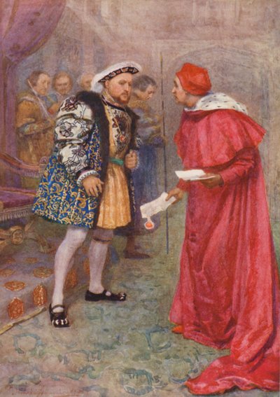 Shakespeare, Henry VIII - Gertrude E. Demain (after) Hammond