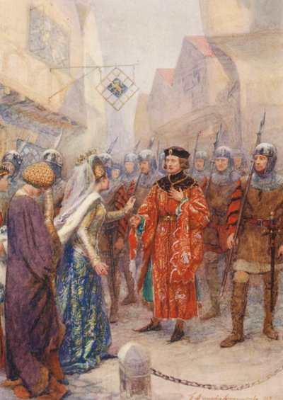 Shakespeare, Richard II - Gertrude E. Demain (after) Hammond