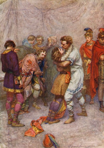 La pièce de William Shakespeare : Cymbeline - Gertrude E. Demain (after) Hammond