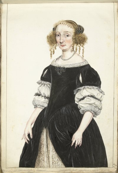 Portrait de Petronella de Waert - Gesina ter Borch
