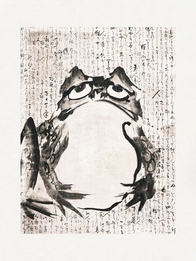 Grenouille japonaise (fin du XVIIIe - XIXe siècle) - Getsuju