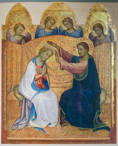 Couronnement de la Vierge avec des anges, vers 1404 - Gherardo Starnina