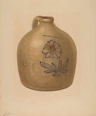 Cruche, vers 1941 - Giacinto Capelli