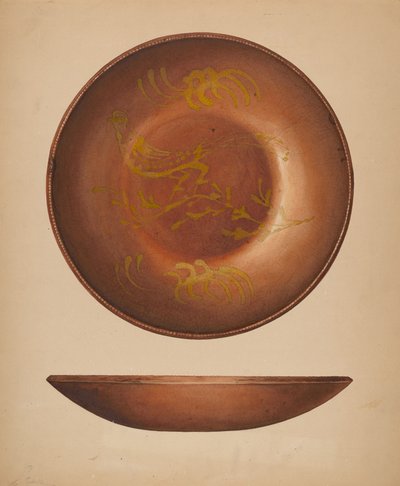 Assiette, c. 1939 - Giacinto Capelli