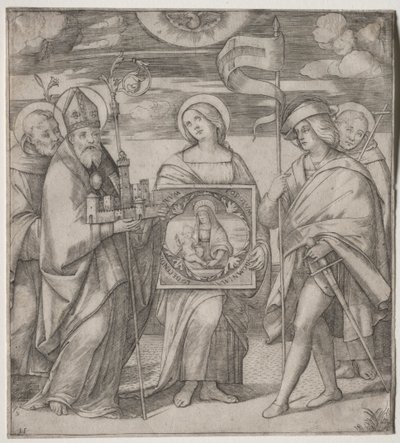 Saints Patrons de Bologne - Giacomo Francia