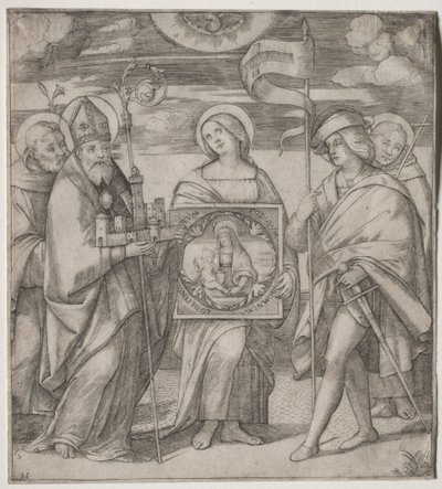 Saints patrons de Bologne, vers 1515-1520 - Giacomo Francia