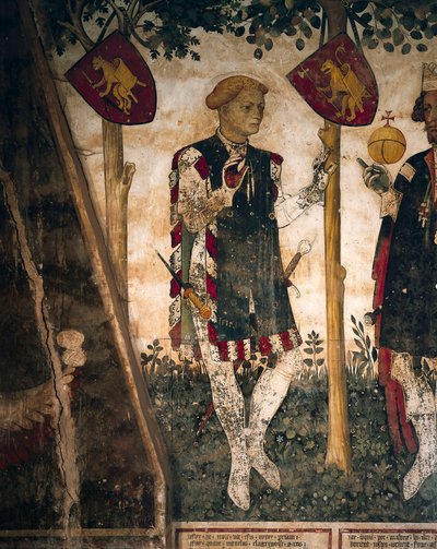 Valerano et Thomas III de Saluzzo (détail) - Giacomo Jaquerio