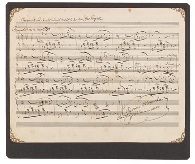Meyerbeer Fragment de la Marche du couronnement - Giacomo Meyerbeer