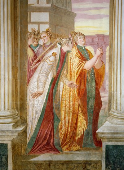 Sophonisba en larmes - Giambattista Zelotti